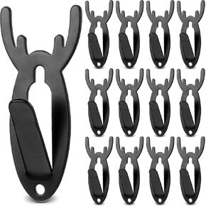 European Mount Skull Hanger Deer Skull Hooks Antler Style Mounts Deer Hanging and Easy Installation for Bedroom Living Room Home Indoor and Outdoor Use(12 Pieces)