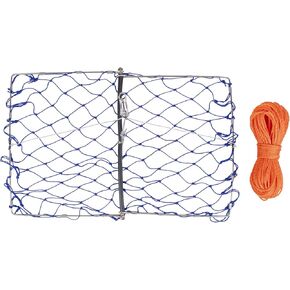 Castable Crab Traps with 110' Orange Crab Rope and Stainless Steel Bait Pin