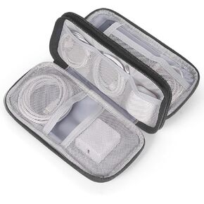 Electronic Organizer, Travel cable Electronic Organizer Case Bag,Carrying case for cords Compact Electronics Accessories Organizer Pouch Bag for Storage and Travel