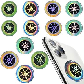 12 Pcs Cell Phone Protection Stickers,Blocker Equipment Stickers for Smart Phones Tablets Laptops Computers Wi-Fi Devices TV Electronics
