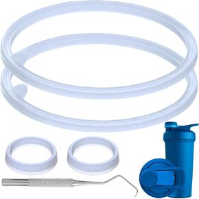 5PCS Strada Twist Cap Shaker Cup Blender Replacement Seal, for Strada Lid Gasket, for BlenderBottle Strada Twist Cap Shaker Cup Insulated Stainless Steel Water Bottle 24OZ (Twist Cap)