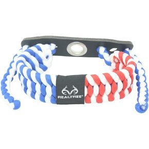 Realtree® Paracord Archery Bow Wrist Sling - 100% Full Grain Leather 550 Paracord