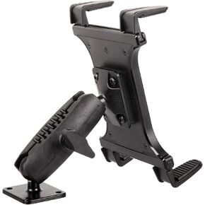 Tackform Heavy Duty Commercial Grade Tablet Mount and ELD Holder 1" B-Sized Ball and Socket System Compatible with Samsung, iPad, and More