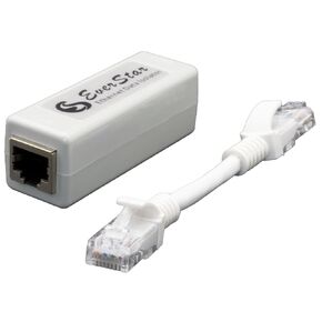 EverStar New Mi-300 Ethernet Galvanic arsidator + 5 "تصحيح UTP كابل (1 + 1PC KIT) لتلفزيون Apple/Android ، أنظمة الصوت HI-RES (RJ45) | مرشح ضوضاء إشارة LAN | رمادي فاتح in Kuwait
