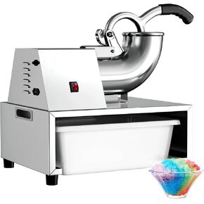 VNN Commercial Shaved Ice Machine, Electric Snow Cone Machine, Suitable for Party Activities, Family Gatherings, Events