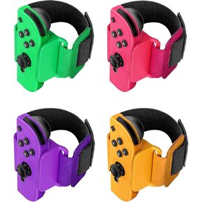 [4 حزمة] معصم فقط من أجل DANCE 2025 2024 2023 2022 Nintendo Switch/for Zumba Burn It Up ، Band for Joy-Con Grip ، Meneea lev strap للمراهقين والأطفال البالغين ، والبشرة.