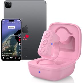 TikTok Scrolling Ring for iPhone/iPad/iOS/Android Devices, Page Turner for Kindle App, Bluetooth Remote Control for TIK Tok, Wireless Camera&Video Remote Shutter for Phones and Tablets