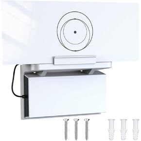 Starlink Gen 3 Router Mount, 2 in 1 Starlink Mounting Kit for Starlink Standard V3 Mesh Router and Power Supply, Space Saving Starlink Wall Bracket Holder Accessories