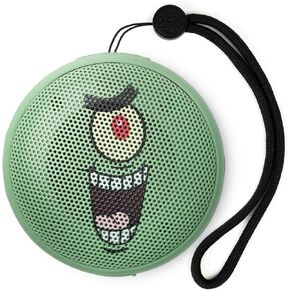 Speaqua Cruiser Speaker Plankton from Spongebob, Waterproof Bluetooth Speaker, Small Portable Bluetooth Speaker, Beach Accessory, Portable Outdoor Speaker