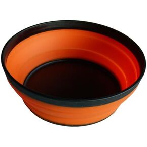 Sports & Outdoors Camping Bowl & Plate Orange Silicone Collapsible Bowl Foldable Camping Bowl Folding Bowl Portable
