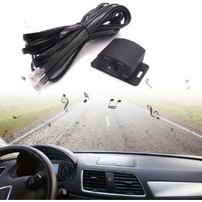 Bass Knob for Car Amplifier 4 Pin, Remote Bass Control Knob with 13Ft Extension Cable, Remote Control Subwoofer Controller Knob, Car Volume Adjustment, Bass Knob for Car Audio Speakers in Kuwait