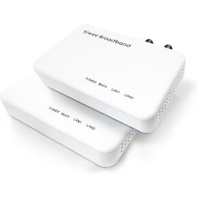 MoCA 2.5 with 2 x 2.5GE Ports - Ethernet Over Coaxial Adapter (Model: KB-M3-02) (Set of 2)