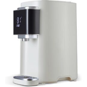 OCTAVO Water Boiler & Warmer 5 Liter, 304 Stainless Steel Water Tank, 700 Watt 6 Adjustable Water Temperature, LCD Touch Control Screen, Child Lock with Water Shortage Indicator
