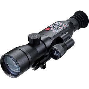 Digital Night Vision Scope for Rifles Infrared Digital 50mm Lens IP66 Zoom 3.7-11x (WiFi) Ballistic Calculator Range Finder,Easy Zeroing 940nm Invisible IR wavelight,Outdoor Rifle Hunting scopes