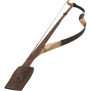 Archery Bow Shoulder Strap, Bow Shooting Practice, Bow Carrier, Full Grain Leather, Handmade Sling, Bourbon Brown