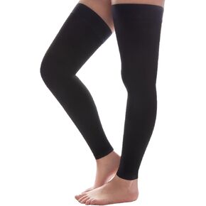 Thigh High Compression Socks Women & Men, 20-30mmHg Thigh High Compression Stockings, Compression Socks with Silicone Dot Band-Best for Varicose Veins, Swelling