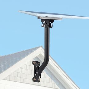 Starlink Mount, 180° Adjustable Starlink Gen 3 Mount and Dish Angle, Thickened & Durable Starlink Mounting Kit, Short/Long Pole Wall/Roof Mount Starlink Gen 3 Pipe Adapter V3 Standard Bracket