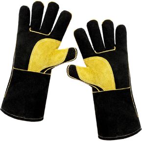 Heat Resistant Gloves for Grill BBQ,Long Sleeve Grill Gloves for Baking,Oven,Fireproof, Stove,Welder,Welding,Fireplace