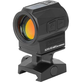 HOLOSUN SCRS Multi-Reticle 2 MOA Dot & 65 MOA Circle Ultra Compact Solar Charging Rifle Sight - Shake Awake Solar Failsafe Aluminum Sight for Long Guns with Auto Adjusting & Manual Brightness Control