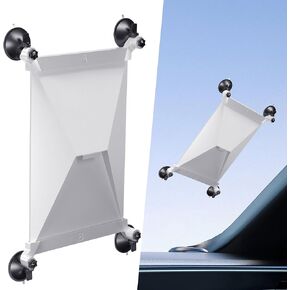 Starlink Mini Suction Cup Mount, Starlink Mini Car Mount for Sunroof and Windows, Vehicle Suction Starlink Mini Mounting Kit - Strong Suction Design for Stable Satellite Signal While Driving