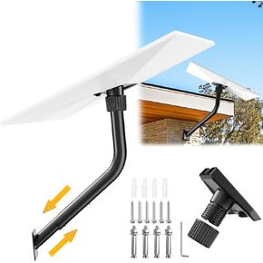 Starlink Gen 3 Mount, Adjustable Starlink Mounting Kit Starlink Gen 3 Pipe Adapter Starlink Gen 3/V3 Wall Mount, Roof Mount, Pole Mount, Long Wall Mount for Starlink Internet Kit Satellite
