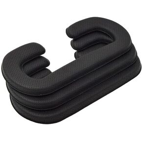 3pcs PU Leather Face Cushion Foam Eye Pad Memory Cover for HTC Vive Pro Headset, Compatible with HTC Vive Headset VR Replacement Accessories