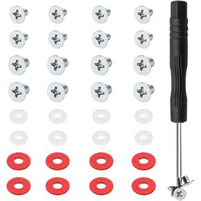 mankk M.2 SSD Screw Kit NVMe Screw M.2 Screw SSD Mounting Screws with Magnetic Screwdrivers for Laptop PC Repair & DIY