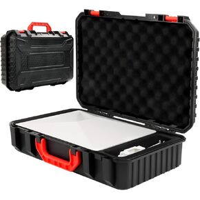 Starlink Mini Case,Starlink Mini Waterproof Hard Case For Starlink Mini Dish Kit,Bracket,Pipe Adapter,Power,Cable, Ethernet Cable Etc,Double-Layer Closed Durable Foam Weather Proof Case