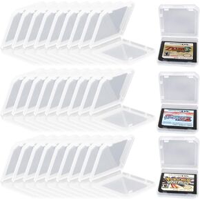 30 PCS Switch Game Holder Card Case Compatible with Nintendo New 3DS/New 3DS XL/3DS/3DS XL/DS/DSI/DSI XL, AFUNTA TF Card Storage Box Portable Game Cartridge