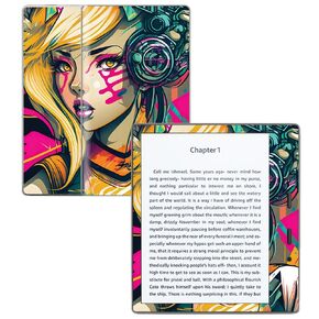 Skin Compatible with Amazon Kindle Oasis 7" (9th Gen) - Papercraft Magenta - Premium 3M Vinyl Protective Wrap Decal Cover - Easy to Apply | Crafted in The USA by MightySkins