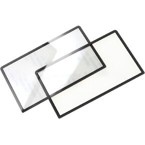 Replacement for 3DS XL/New 3DS XL Top Screen Len Plastic Glass Cover LCD Screen Protector Accessories