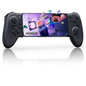 EasySMX M15 BT Mobile Gaming Controller for Android/iPhone 15 Series,Android Controller with Hall Trigger/Joysticks for Play Minecraft,COD(Black)