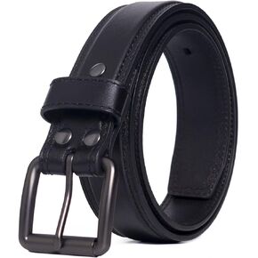 Concealed Carry Leather Gun Belt | PE Core Gun Belt for CCW | Heavy Duty EDC Belt for Men | 1 1/2-Inch