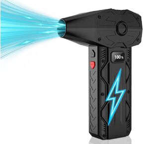 Electric 200000RPM Compressed Air Duster with Display for PC/Keyboard/PS5/Car, 4 Gear Adjustable 8000mAh Cordless Rechargeable Air Blower in Saudi Arabia