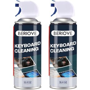 Keyboard Cleaner Air Spray: Computer Air Duster for Electronic Keyboard -Air Duster Blower for PC Cleaning 2PCS in Kuwait