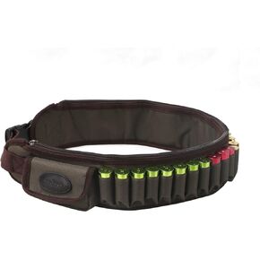 Tourbon Shotgun Hunting 12 Gauge Shot gun Shell Cartridge Ammo Bandolier Belt with Two Pockets