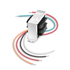 24V 40VA Control Transformer, Primary 120, 208, 240V Secondary 24V Isolation Transformers, Replacement for 24V Transformer with Foot Mount for HVAC Furnace Multi Tap