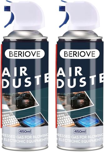 Keyboard Cleaner Air Spray - Car Duster Air Blower-Keyboard Cleaner Air Duster Cleaning - for Keyboard Electronic Laptop Computer - 2Packs in Kuwait