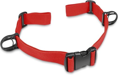 Outdoor Backpack Chest Straps, Adjustable Sternum Strap for Backpack Replacement, Camping Hiking Backpack Straps With Quick Release Buckle (Black of 1pcs) in Saudi Arabia
