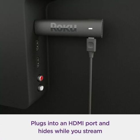 Roku Streaming Stick 4K Dreaming Device 4K/HDR/Dolby Vision مع عناصر التحكم عن بُعد وتلفزيون الصوت in Kuwait