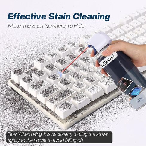 Keyboard Cleaner Air Spray: Computer Air Duster for Electronic Keyboard -Air Duster Blower for PC Cleaning 2PCS in Kuwait