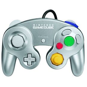 Gamecube Controller Platinum (Renewed)
