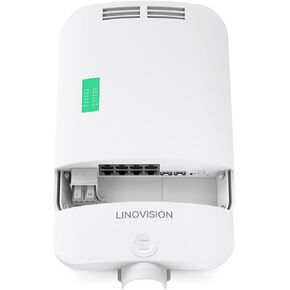 LINOVISION Outdoor 8 Ports Full Gigabit PoE Switch with 2 SFP Uplinks, L2 and Remotely Cloud Managed PoE Switch, Waterproof IP65, Total PoE Budget 140W
