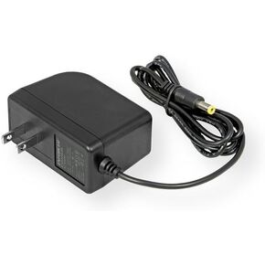 Seco-Larm ST-UV12-S2.0Q Enforcer 12VDC Plug-in Transformer; Regulated 2.0 A; Universal 100-240 VAC Input, Regulated 12VDC Output; 4ft Cord, 2.1mm Plug; Sideways Plug for Easy Use with Power Strips