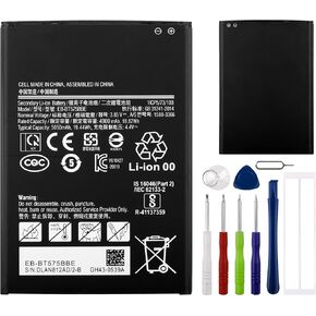Replacement Battery EB-BT575BBE Compatible with Samsung Galaxy Tab Active 3 SM-T570 SM-T575 SM-T577 with Tools