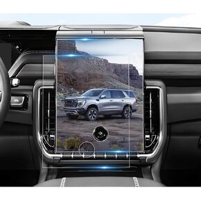 BIBIBO 2Pcs for 2025 GMC Yukon Accessories Screen Protector 2025 GMC Yukon (Elevation/AT4/Denali/AT4 Ultimate/Denali Ultimate) 16.8" Display Nano Foils[Anti Glare& Scratch Ultra-Clear] GMC Yukon 2025