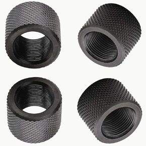 4 Pack Thread Protector for .22LR .223, 1/2 x 28 Thread Protector, Durable, Cerakoted Finish