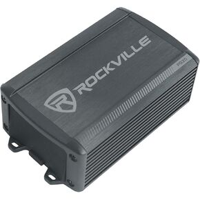 Rockville PS20 2-Channel ATV/UTV/Motorcycle Bluetooth Micro Amplifier, 150W RMS, Waterproof, Class-D, Bass EQ, IP65 Rated, Perfect for Off-Road Audio