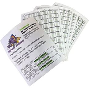 Spot Hogg Archery - Extended Range Replacement Sight Tape/Yardage Tapes