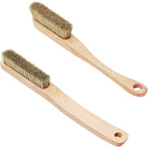 Premium Rock Climbing Brush with Thick Ultra Durable Boar's Hair Bristles, Bouldering Brush with Strong Handle, Climbing Gift for Rock Climbers (CJ-CB2008A+CJ-CB2045B(2 Pcs)